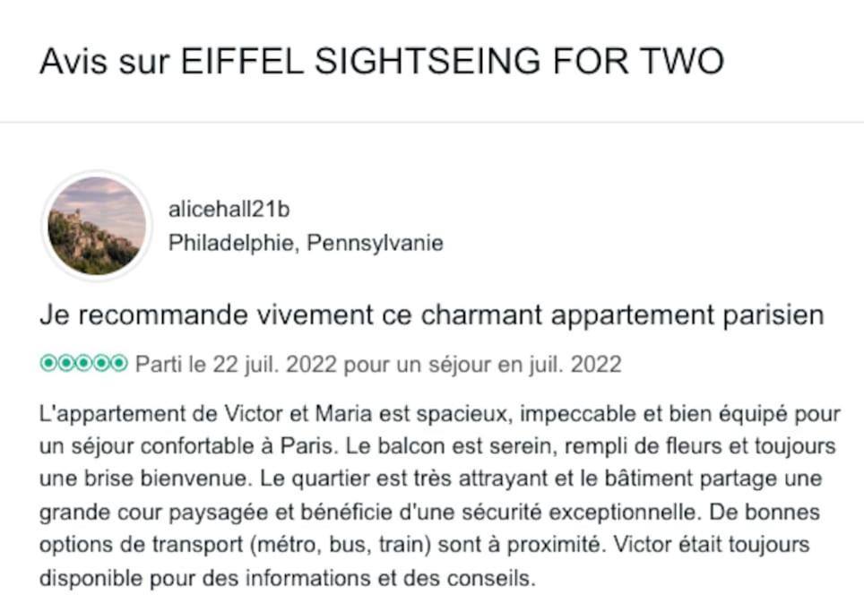 شقة Eiffel Seightseing باريس المظهر الخارجي الصورة